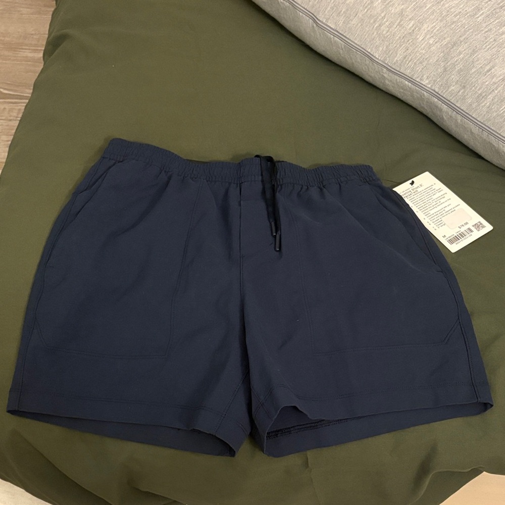 Lululemon Athletica Men's Navy Athletic Shorts